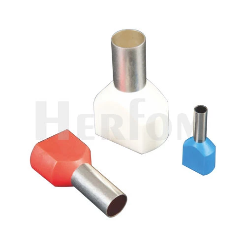 TE Insulated Twin Cord End Terminal